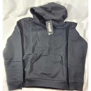 Capelli Youth Monogram Print Basics Fleece Pullover Hoodie - Sz Medium 10/12